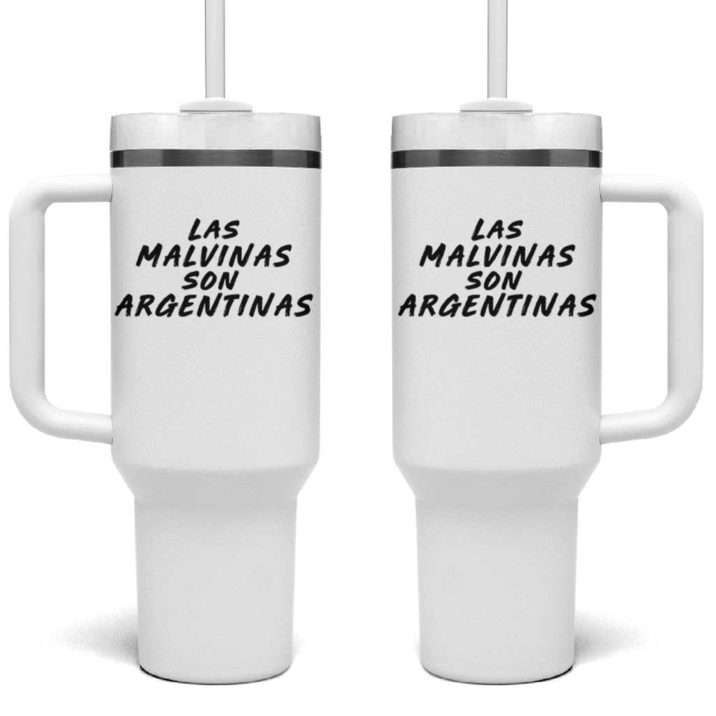 Las Malvinas Son Argentinas Tumbler With Handle Political Statement
