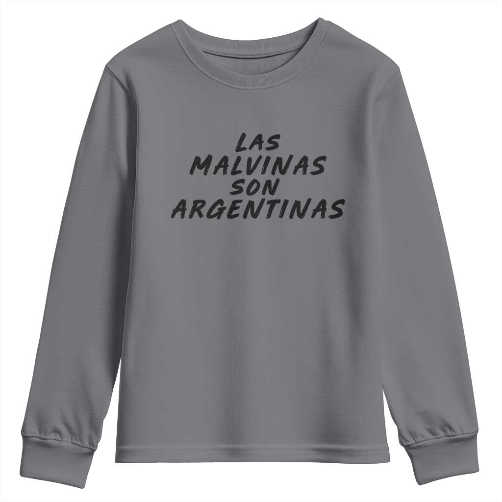 Las Malvinas Son Argentinas Youth Sweatshirt Political Statement