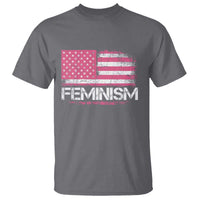 Feminism Feminist Pink American Flag T Shirt Patriotic Womens Rights