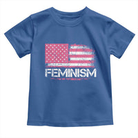 Feminism Feminist Pink American Flag Toddler T Shirt Patriotic Womens Rights