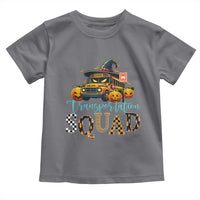 Halloween School Bus Driver Toddler T Shirt Transportation Squad Pumpkin Witch - Wonder Print Shop