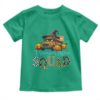 Halloween School Bus Driver Toddler T Shirt Transportation Squad Pumpkin Witch - Wonder Print Shop