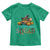 Halloween School Bus Driver Toddler T Shirt Transportation Squad Pumpkin Witch - Wonder Print Shop