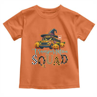 Halloween School Bus Driver Toddler T Shirt Transportation Squad Pumpkin Witch - Wonder Print Shop