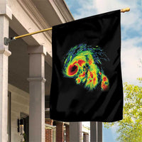 Hurricane Helene Garden Flag Meteorologist Weather Radar Image Storm Chasing - Wonder Print Shop