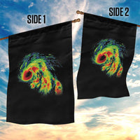 Hurricane Helene Garden Flag Meteorologist Weather Radar Image Storm Chasing - Wonder Print Shop