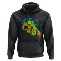 Hurricane Helene Hoodie Meteorologist Weather Radar Image Storm Chasing