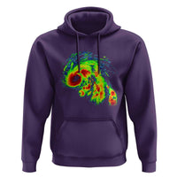 Hurricane Helene Hoodie Meteorologist Weather Radar Image Storm Chasing