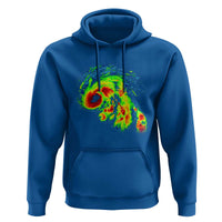 Hurricane Helene Hoodie Meteorologist Weather Radar Image Storm Chasing