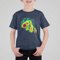 Hurricane Helene T Shirt For Kid Meteorologist Weather Radar Image Storm Chasing - Wonder Print Shop