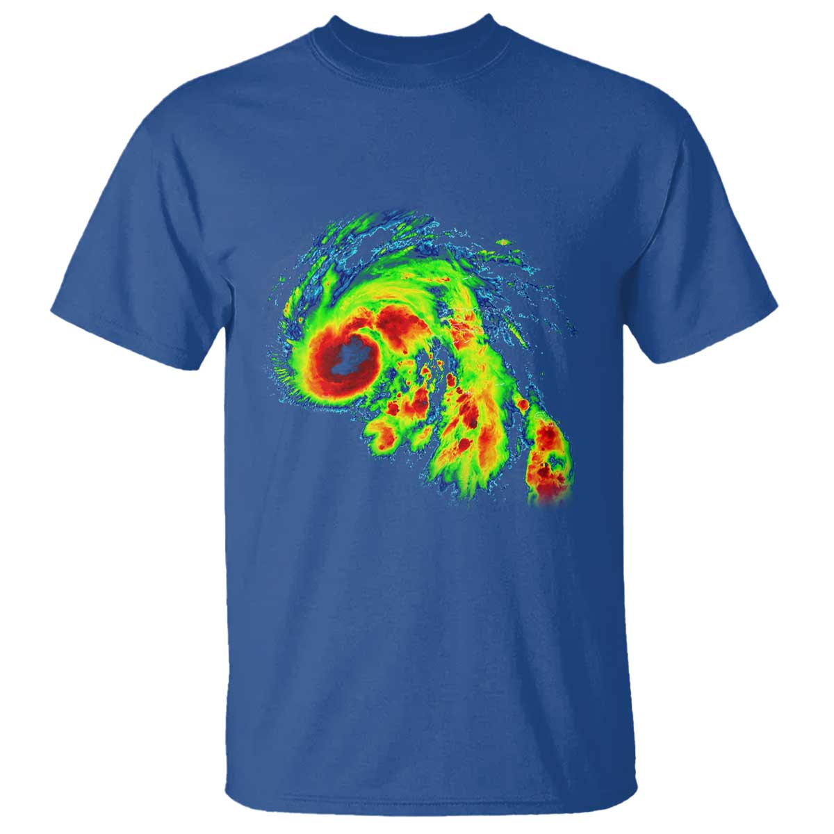 Hurricane Helene T Shirt Meteorologist Weather Radar Image Storm Chasing - Wonder Print Shop