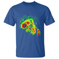 Hurricane Helene T Shirt Meteorologist Weather Radar Image Storm Chasing - Wonder Print Shop