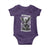 Saint Michael Protect Us In Battle Baby Onesie American Flag Catholic Christian Faith - Wonder Print Shop
