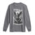 Saint Michael Protect Us In Battle Long Sleeve Shirt American Flag Catholic Christian Faith - Wonder Print Shop