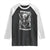 Saint Michael Protect Us In Battle Raglan Shirt American Flag Catholic Christian Faith - Wonder Print Shop