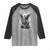 Saint Michael Protect Us In Battle Raglan Shirt American Flag Catholic Christian Faith - Wonder Print Shop