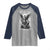 Saint Michael Protect Us In Battle Raglan Shirt American Flag Catholic Christian Faith - Wonder Print Shop