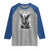 Saint Michael Protect Us In Battle Raglan Shirt American Flag Catholic Christian Faith - Wonder Print Shop