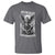 Saint Michael Protect Us In Battle T Shirt American Flag Catholic Christian Faith - Wonder Print Shop