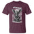 Saint Michael Protect Us In Battle T Shirt American Flag Catholic Christian Faith - Wonder Print Shop