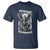 Saint Michael Protect Us In Battle T Shirt American Flag Catholic Christian Faith - Wonder Print Shop