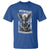Saint Michael Protect Us In Battle T Shirt American Flag Catholic Christian Faith - Wonder Print Shop