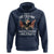 Proud Veteran Of The Military Hoodie Veteran's Day Eagle American Flag - Wonder Print Shop