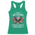 Proud Veteran Of The Military Racerback Tank Top Veteran's Day Eagle American Flag - Wonder Print Shop