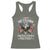Proud Veteran Of The Military Racerback Tank Top Veteran's Day Eagle American Flag - Wonder Print Shop