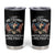 Proud Veteran Of The Military Tumbler Cup Veteran's Day Eagle American Flag - Wonder Print Shop