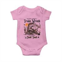 I Am Not Always A Train Wreck Just Kidding Toot Toot Baby Onesie Funny Thanksgiving Turkey - Wonder Print Shop