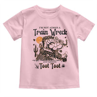 I Am Not Always A Train Wreck Just Kidding Toot Toot Toddler T Shirt Funny Thanksgiving Turkey - Wonder Print Shop