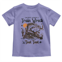 I Am Not Always A Train Wreck Just Kidding Toot Toot Toddler T Shirt Funny Thanksgiving Turkey - Wonder Print Shop