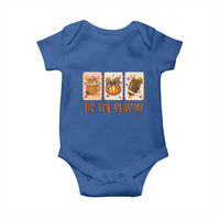 Tis The Season Fall Thanksgiving Baby Onesie American Football Pumpkin Postage Stamps - Wonder Print Shop