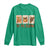 Tis The Season Fall Thanksgiving Long Sleeve Shirt American Football Pumpkin Postage Stamps - Wonder Print Shop