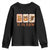 Tis The Season Fall Thanksgiving Youth Sweatshirt American Football Pumpkin Postage Stamps - Wonder Print Shop