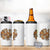 Thanksgiving Vintage Patchwork Gobble Turkey 4 in 1 Can Cooler Tumbler - Wonder Print Shop