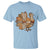 Thanksgiving Vintage Patchwork Gobble Turkey T Shirt - Wonder Print Shop