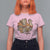 Thanksgiving Vintage Patchwork Gobble Turkey T Shirt For Women - Wonder Print Shop