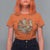 Thanksgiving Vintage Patchwork Gobble Turkey T Shirt For Women - Wonder Print Shop