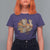 Thanksgiving Vintage Patchwork Gobble Turkey T Shirt For Women - Wonder Print Shop