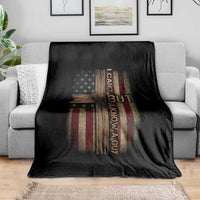 I Cant But I Know A Guy Throw Blanket Funny Christian Jesus Cross - Wonder Print Shop