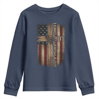 I Cant But I Know A Guy Youth Sweatshirt Funny Christian Jesus Cross - Wonder Print Shop