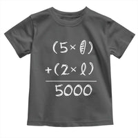 2 Fishes 5 Loaves Jesus Feeds The 5000 Christian Bible Verses Toddler T Shirt - Wonder Print Shop