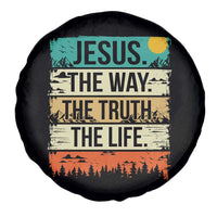 Jesus The Way The Truth The Life Spare Tire Cover Blessed Christians - Wonder Print Shop