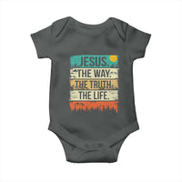 Jesus The Way The Truth The Life Baby Onesie Blessed Christians - Wonder Print Shop