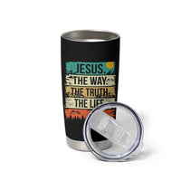 Jesus The Way The Truth The Life Tumbler Cup Blessed Christians - Wonder Print Shop