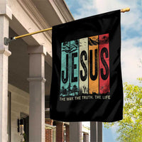 Jesus The Way The Truth The Life Garden Flag Christian Worship - Wonder Print Shop