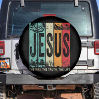 Jesus The Way The Truth The Life Spare Tire Cover Christian Worship - Wonder Print Shop
