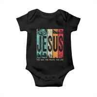 Jesus The Way The Truth The Life Baby Onesie Christian Worship - Wonder Print Shop